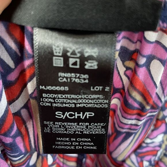 MARC Marc Jacobs Cover-Up Womens Small S Romper Strapless Swimwear Cotton Pink - Picture 10 of 11